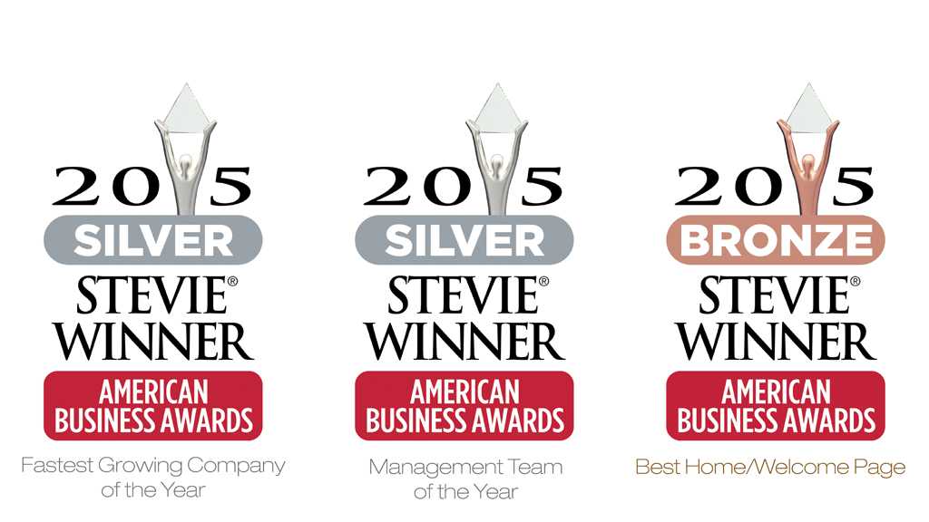 OPTOMI HONORED WITH THREE STEVIE® AWARDS AT THE 2015 AMERICAN BUSINESS AWARDS
