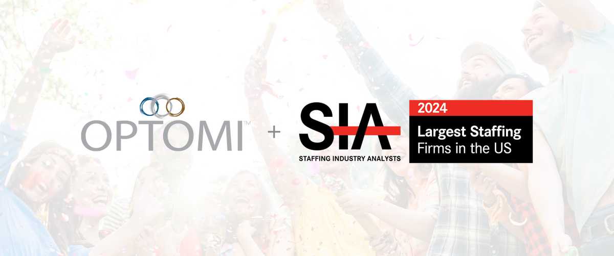 Optomi Recognized as one of the Largest IT Staffing Firms in the US by SIA