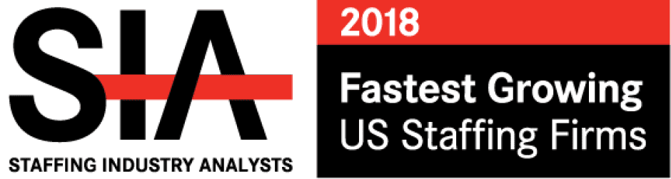 Optomi celebrates SIA Fasting Growing US Staffing Firms_2018_Staffing Industry Analysts