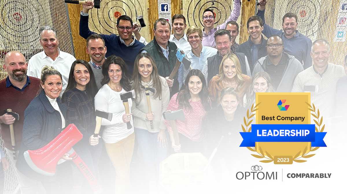 Optomi Ranks #1 Among Companies Awarded for Best Leadership